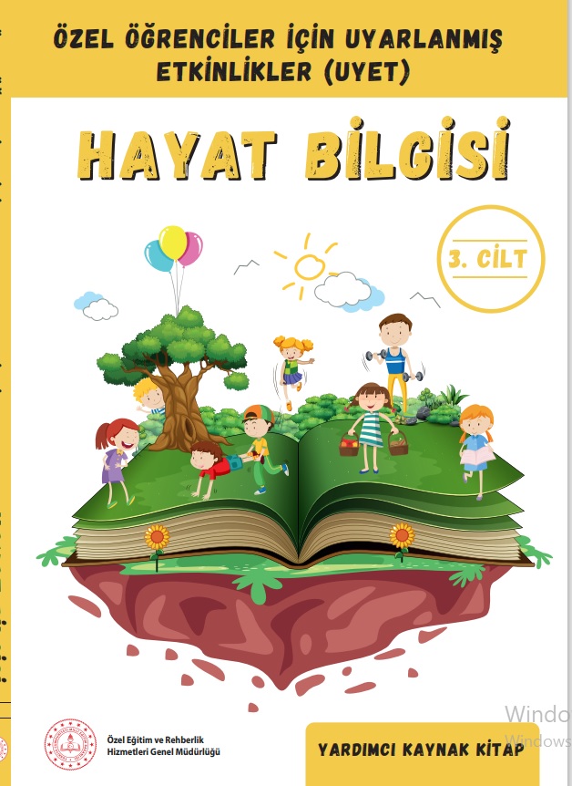 Hayat Bilgisi Dersi Uyarlanmış Etkinlikler 3.Cilt Kitaplar