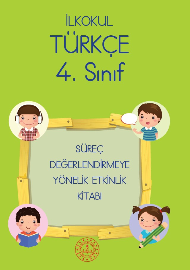 4. Sınıf Türkçe Süreç Değerlendirmeye Yönelik Etkinlik Kitabı Kitap