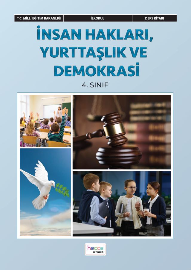 İnsan Hakları Yurttaşlık ve Demokrasi - 4 Ders Kitabı Kitaplar