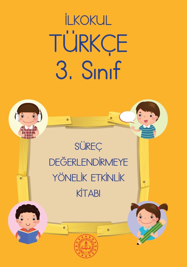 3. Sınıf Türkçe Süreç Değerlendirmeye Yönelik Etkinlik Kitabı Kitap