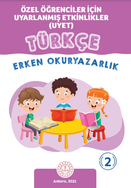 Türkçe Dersi Uyarlanmış Etkinler Seti (Erken Okuryazarlık) Kitap