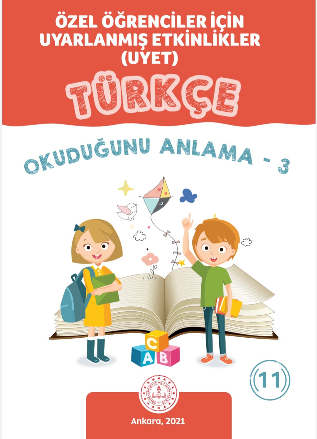 Türkçe Dersi Uyarlanmış Etkinler Seti (Okuduğunu Anlama 3) Kitap